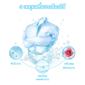 พร้อมส่งhomeproth/ เม็ดบอลซักผ้าหอม(15 ชิ้น)  เม็ดน้ำหอมซักผ้า น้ำหอมซักผ้า  ปรับผ้านุ่ม น้ำยาซักผ้า เม็ดหอมซักผ้า