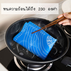 /ราคาขายส่ง/ เเผ่นซิลิโคนนวดเเป้ง/มี2 ขนาด40*50/46*64มี5สีไม้นวดแป้งแผ่นตัดแป้งฟรีอุปกรณ์ทําเบเกอรี่